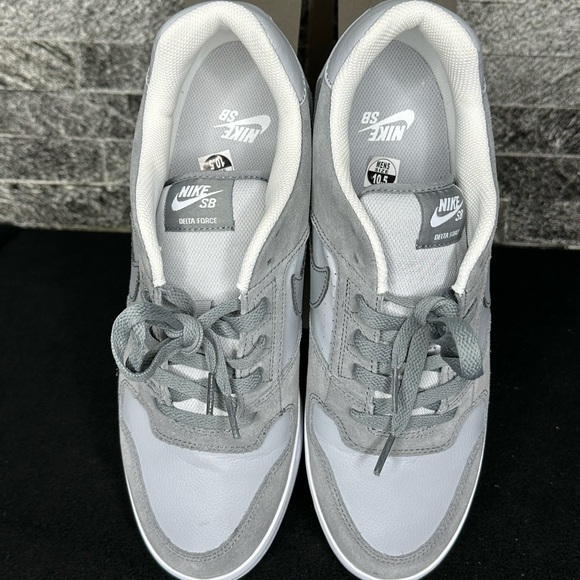 Nike SB Delta Force Vulc ‘Cool Grey’ - M10.5 - NEW - Picture 7 of 10
